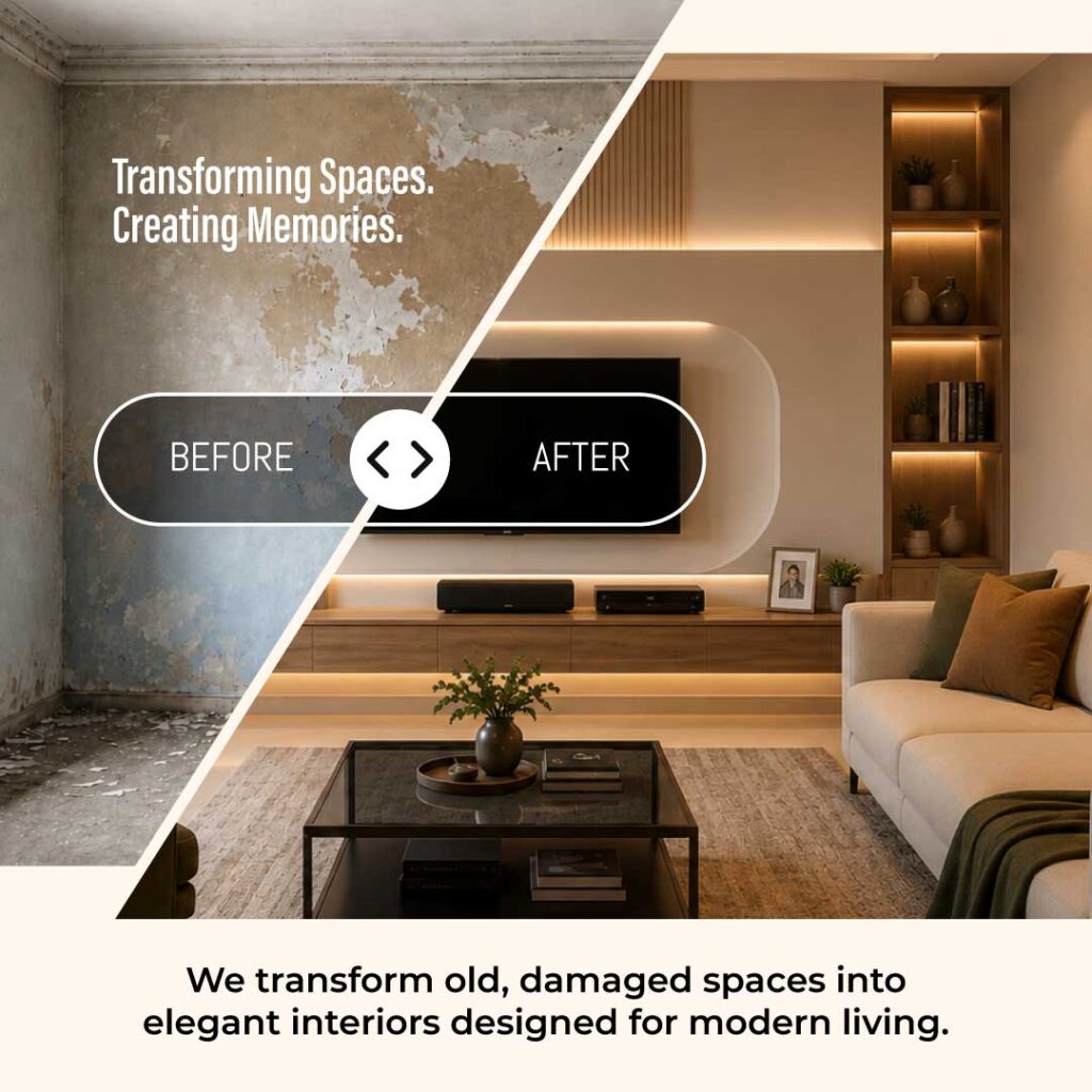 Modern Living Room Renovation