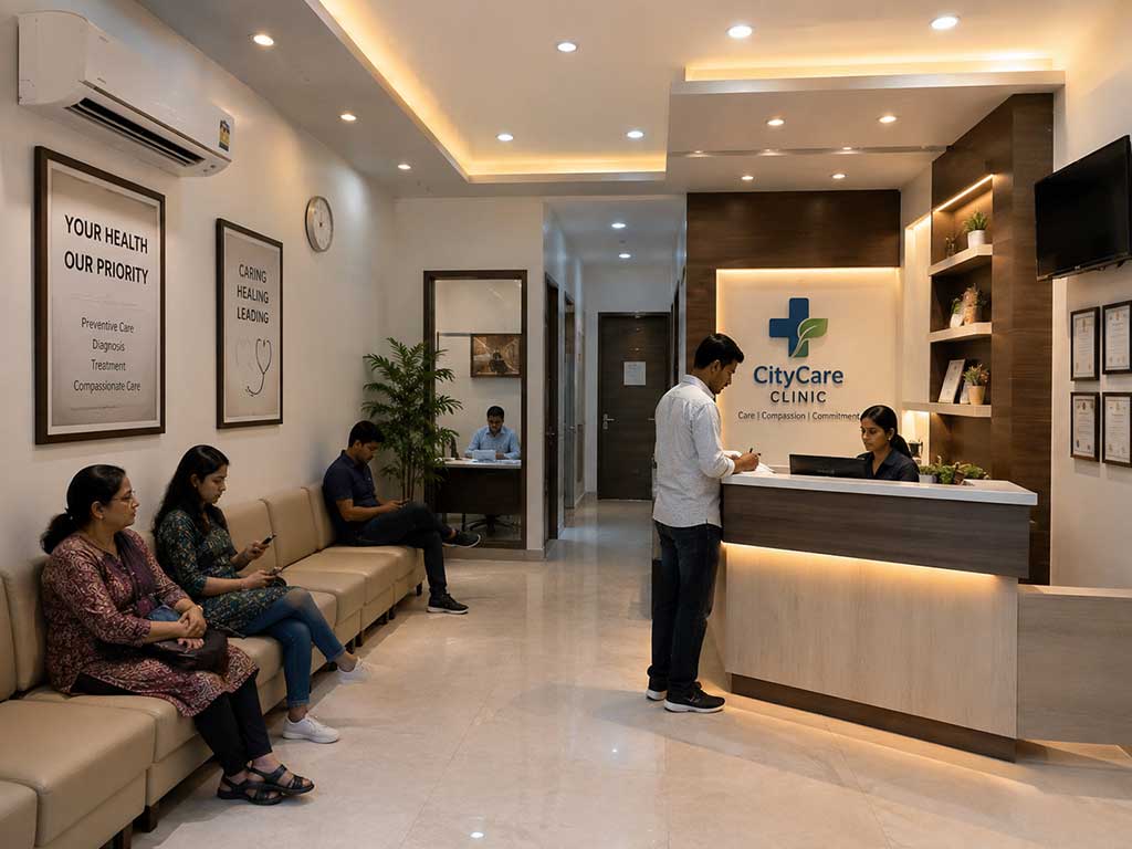 Clinic Interior Design in Kolkata
