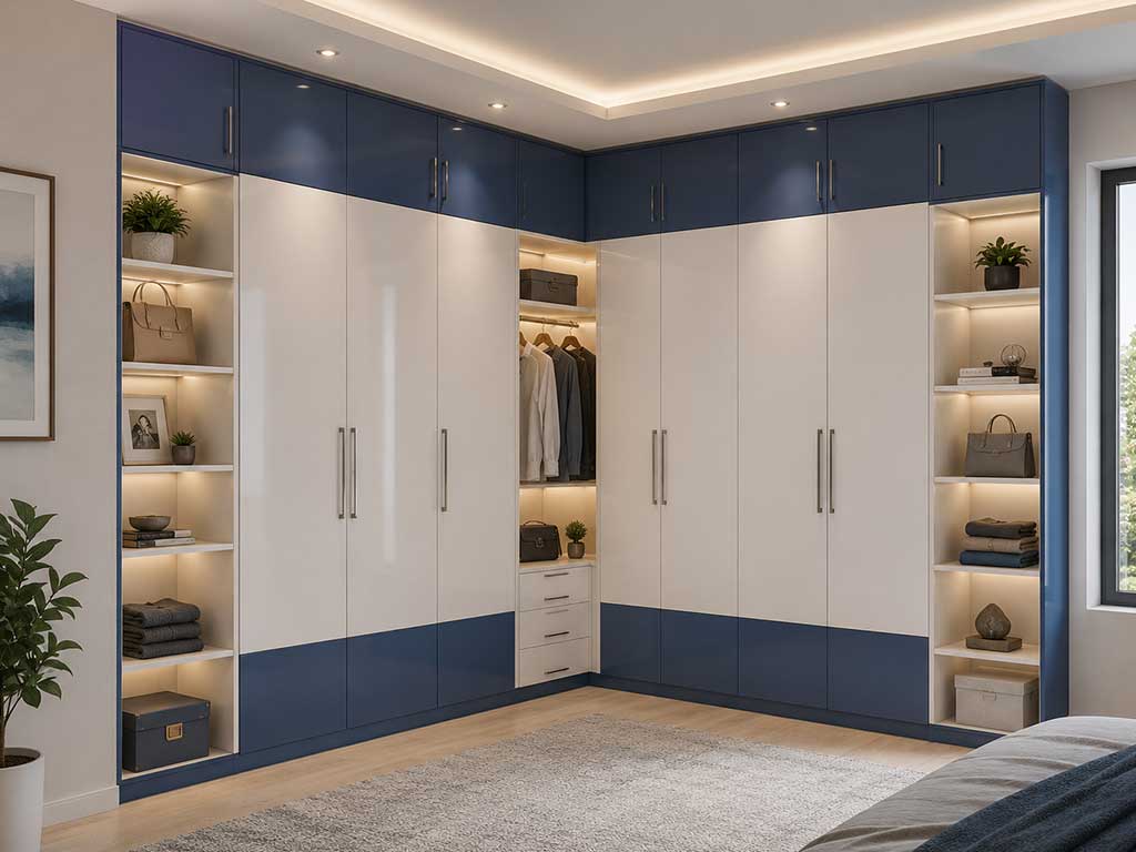 Floor-to-Ceiling Wardrobe Design