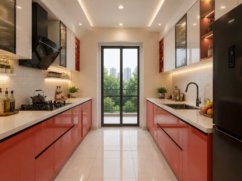 Parallel Modular Kitchen Design in Kolkata