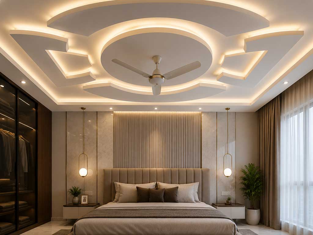 Luxury POP Ceiling for Living Room