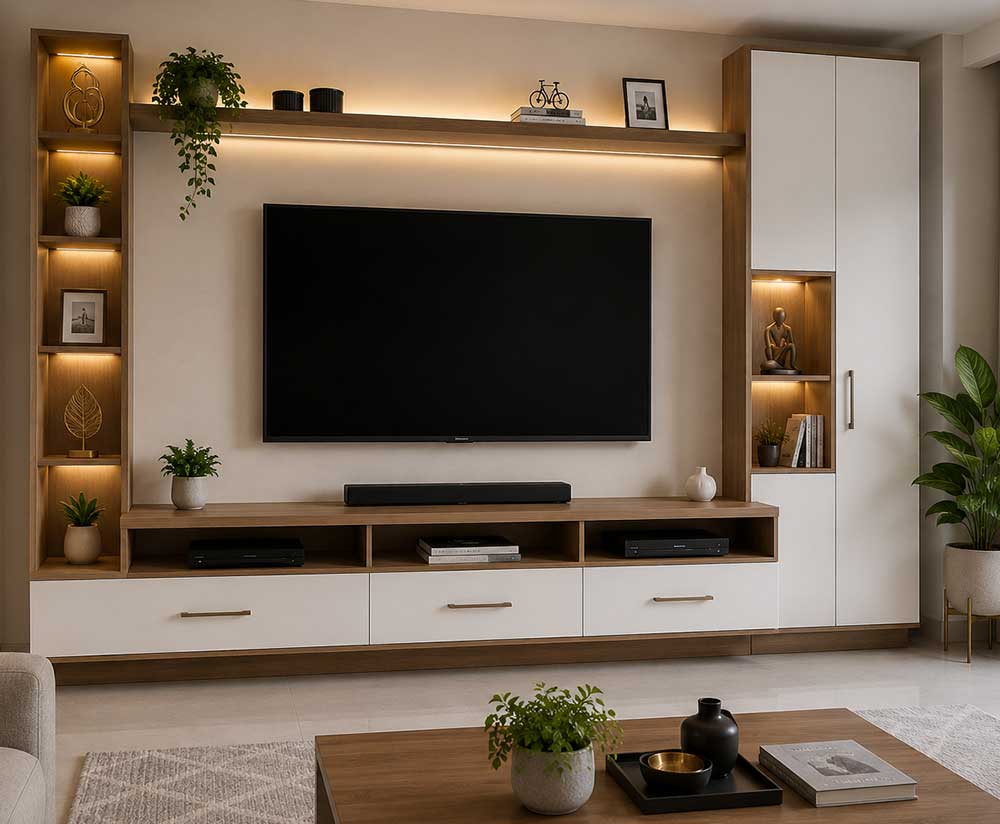 TV Unit Cabinet Design