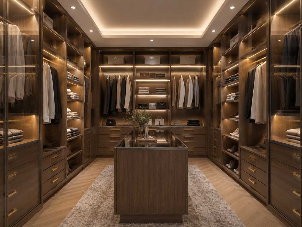 Walk-in Wardrobe Design in Kolkata