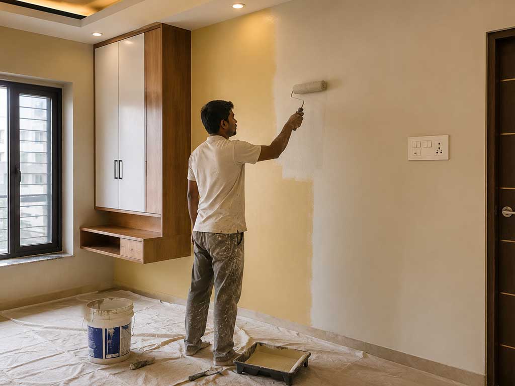 Interior wall painting for residential home
